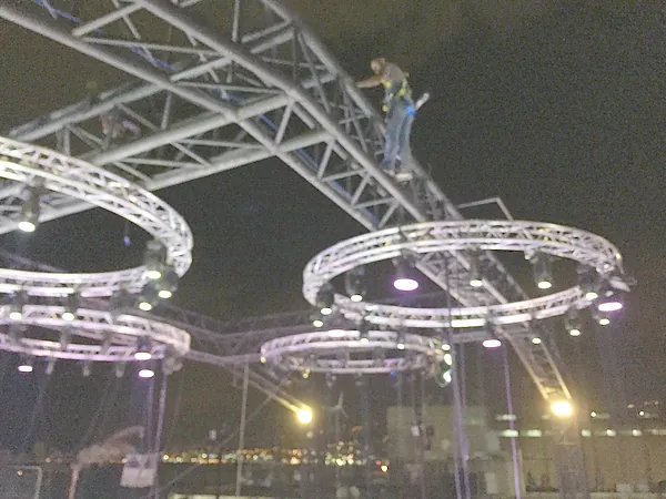 Rooftop bar and club, systems by SIMONIAN Technology