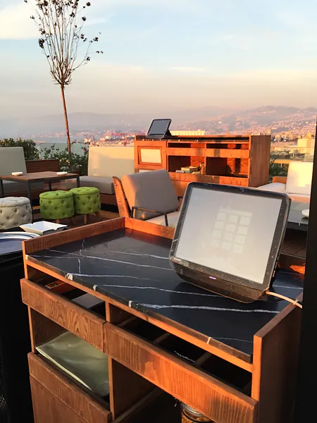 Rooftop bar and club, systems by SIMONIAN Technology