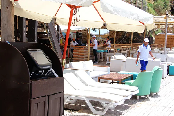 Beach club, systems by SIMONIAN Technology