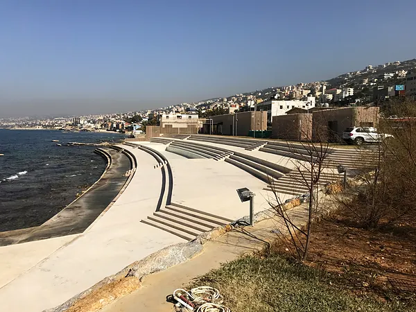 Beach club, systems by SIMONIAN Technology