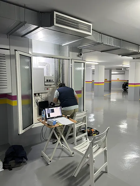 Warehouse, showroom and station, systems by SIMONIAN Technology