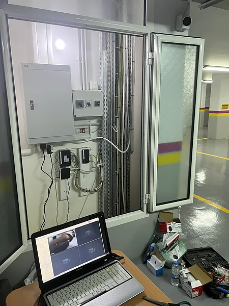 Warehouse, showroom and station, systems by SIMONIAN Technology